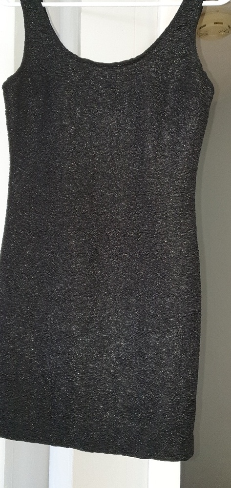Forever 21 black shimmering mini-dress